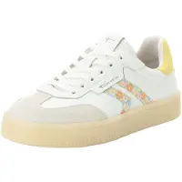 Tamaris Baskets basses mastic / jaune / orange / blanc