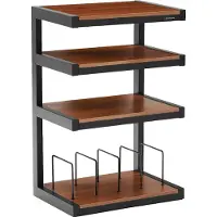 Norstone Esse-Hifiv/Bkwn (Support), Pied + support mural pour enceinte, Noir