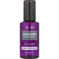 Kundal Macadamia Ultra Serum Pink Grapefruit sérum régénérant à l'huile pour cheveux abîmés 100 ml