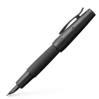 Faber-Castell F148621 Stylo-plume E-Motion noir pur - Plume F