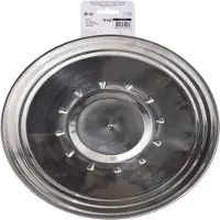 5 Five Couvercle Anti-Buée En Acier Inoxydable Pour Diam.26-28-30cm Edm 76544