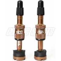 E*thirteen Quickfill Presta Valves Doré 40 mm