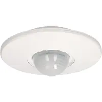 ORNO Détecteur de mouvement avec 3 capteurs 360 degrés IP20 2000W Réglage de la zone Ø3m-16m
