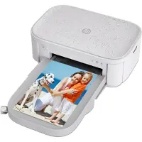 HP Imprimante photo SPROCKET STUDIO PLUS pour téléphone, WiFi, 10x15, blanc