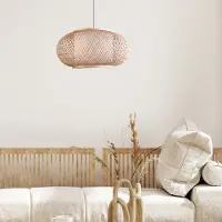 LumenXL Lampe suspendue en bambou - Fenna