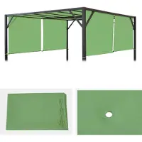 Mendler Toile de rechange pour toit de pergola Beja 3x4m