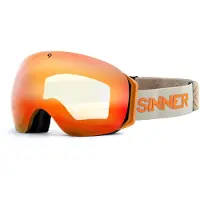Sinner Avon Ski Goggles Orange Double Orng Sintrast+Blue Sintrast/CAT1-3