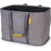 Joseph Joseph Panier linge pliable Hold-All Max 55 L, tissu durable, r sistant l'humidit , gris