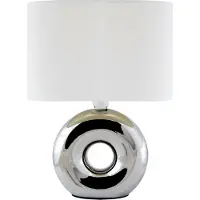Strühm Lampe de table GOLF CHROME/WHITE E14 IDEUS 5440