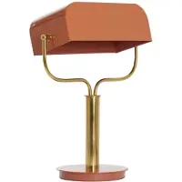 Light & Living - lampe de table - Ayer - orange - métal - lampe de bureau - E27 - 1890790