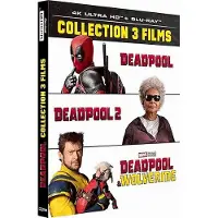Marvel Coffret Deadpool Collection 3 Films Blu-ray 4K Ultra HD