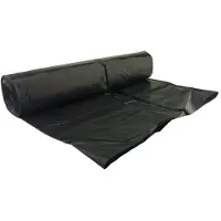 Meva Sacs poubelles épais 50 micr. rouleau lourd 25pcs. - noir 120L