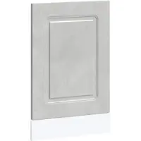 vidaXL Panneau de cache pour lave-vaisselle Kalmar, gris béton, 45 x 1,5 x 57 cm, aggloméré