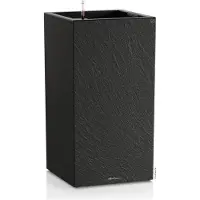 Lechuza CANTO Slatestone 40 high Dunkelgrau (40 x 40 x 76 cm)