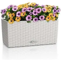 Lechuza BALCONERA Cottage 40 Hellgrau (19 x 40 x 19 cm)