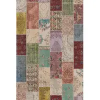 Bamyum Afra Bedruckter Teppich Chenille-Druck Maschinell Hergestellt 80 x 300 cm (80 x 300 cm)