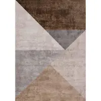 Bamyum Barty Bedruckter Teppich Chenille-Druck Maschinell Hergestellt 80 x 300 cm (80 x 300 cm)