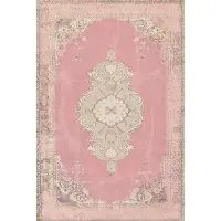 Bamyum Lix Tapis Imprimé Chenille Fabriqué à la Machine 120 x 180 cm (120 x 180 cm)