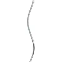 vidaXL Tuteurs spirales pour plantes 5 pcs Argent 150 cm