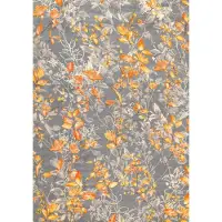 Bamyum Sunfas Bedruckter Teppich Chenille-Druck Maschinell Hergestellt 160 x 230 cm (230 x 230 cm)