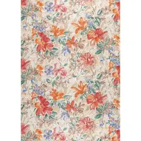 Bamyum Sonika Bedruckter Teppich Chenille-Druck Maschinell Hergestellt 200 x 300 cm (200 x 300 cm)