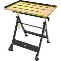 HBM Table de soudage HBM, inclinable et réglable en hauteur, 760 x 510 mm