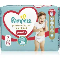 Pampers Premium Care Pants Size 7 culottes de protection jetables 15+ kg 36 pcs