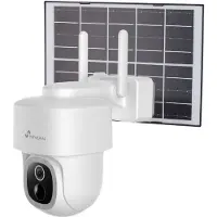 Nivian Nvs-ipc-08s-batsolar Security Camera Argenté