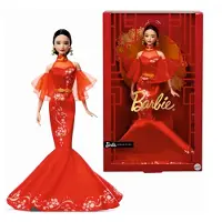Mattel BARBIE Signature Lunar New Year doll JBJ11 Figurine à collectionner en robe Qipao 6+