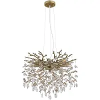 Globo Lampe suspendue Queena or Ø 60cm