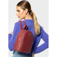 WITTCHEN Sac à dos pour femme en avec rivets, bordeaux, bordeaux,