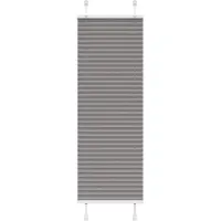 vidaXL Plissé anthracite 40x150 cm Largeur du tissu 39,4 cm Polyester