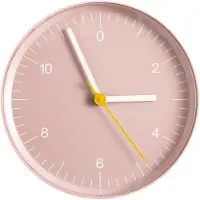 HAY Wall Clock (Recycled) Horloge Murale Pink