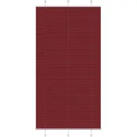 vidaXL Store plissé rouge bordeaux 105x200 cm largeur du tissu 104,4cm