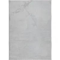 vidaXL Tapis IZA poils courts style scandinave gris 200x280 cm