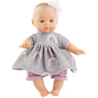 Paola Reina Poupée bébé Lidia 27cm - Poupée douce multicolore Jouet