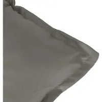 vidaXL Coussin pour banc de jardin Melange gris foncé 100x50x7 cm Tissu