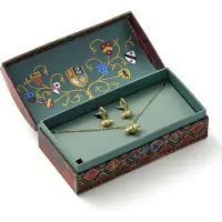 The Carat Shop Collier de - Quidditch - Coffret Cadeaux - pour Unisexe - couleur or - Taille Standard