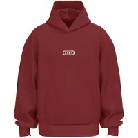 Jako Sweat à capuche Garde-robe rouge rubis S