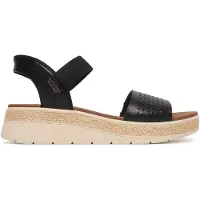 SKECHERS Slip-Ins : Bobs Sun Ray 114415-BLK, sandales, femme, noir