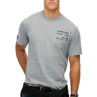 Superdry T-Shirt anthracite / gris basalte
