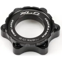 Xlc Adaptateur Centerlock pour rotor 6 trous, Thru Axle, noir