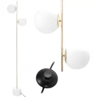 Toolight Lampe Autoportante APP916-2F Gold