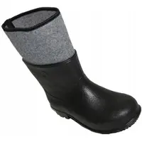 Kolmax Bottes en caoutchouc en feutre EVA, isolées jusqu'à -30 degrés, taille 43