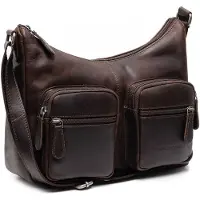 The Chesterfield Brand sac à épaule bandoulière Valenora Shoulderbag Brown marron foncé