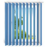 Time4blinds , Store à lamelles, 180x200 cm, Bleu Azur