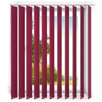 Time4blinds , Store à lamelles, 180x235 cm, Rouge Bourgogne