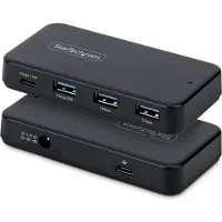 StarTech.com - Concentrateur (hub) - 3 x SuperSpeed USB 3.0 + 1 x USB-C (alimentation électrique) - de bureau