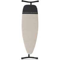 Brabantia D AVEC ZONE REPOSE-FER RÉSISTANTE À LA CHALEUR - 135 X 45CM - COTTON FAIRTRADE - DENIM GREY
