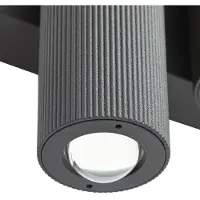 LUCANDE Luminaires d'extérieur , Torvian, Noir, Terrasse, Métal, Moderne